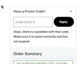 New York Yankees coupon verification screenshot