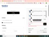 Lady coupon verification screenshot