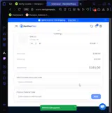 NextGenPeps coupon verification screenshot
