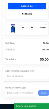 NextGenPeps coupon verification screenshot