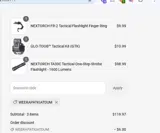 NEXTORCHLEO25 coupon verification screenshot