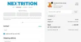 NXT15 coupon verification screenshot