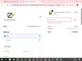 nextzett USA coupon verification screenshot