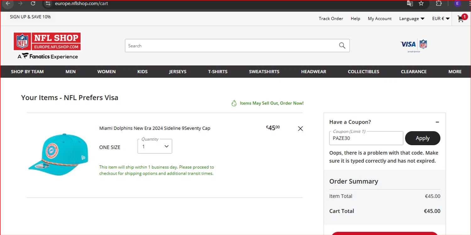 Free Shipping Nfl Coupon Code Nfl Shop Free Shipping Welcome To