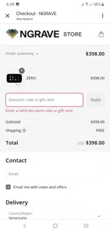 4JULY coupon verification screenshot