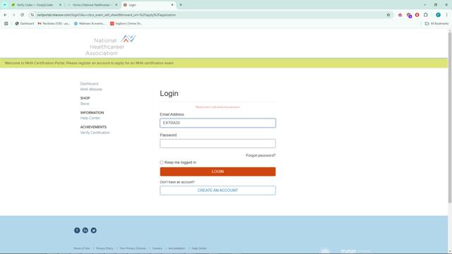 NHA checkout page showing NHA discount code box | Screenshot taken by SimplyCodes community member on Jan 11, 2025