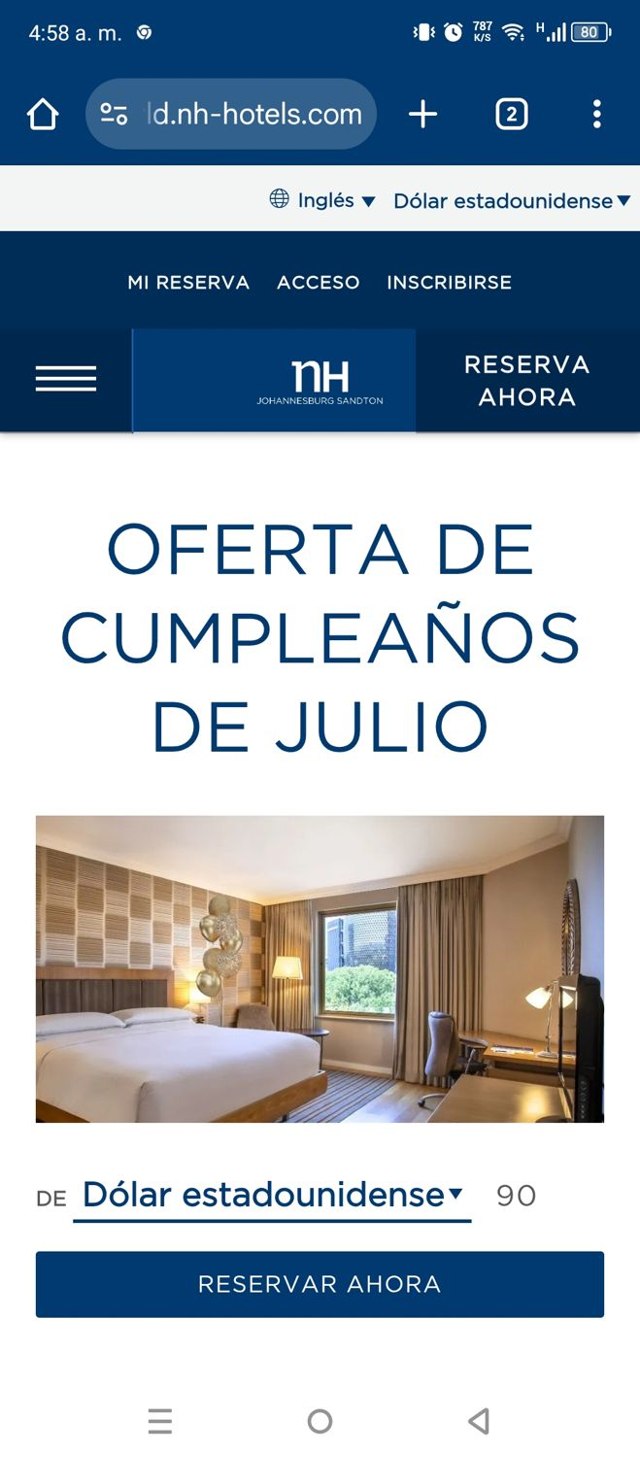 NH Hotels checkout page showing NH Hotels promo code box | Screenshot taken by SimplyCodes community member on Jul 30, 2025