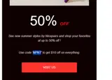 NPNT coupon verification screenshot