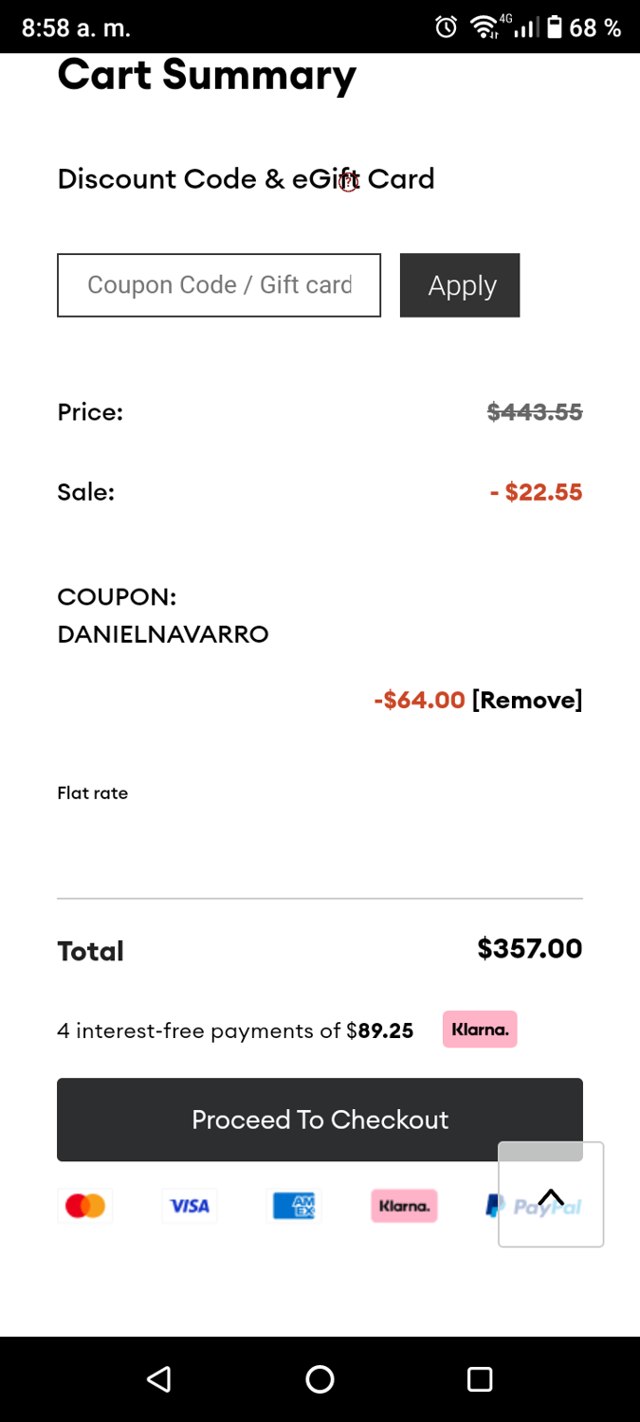 The Hues checkout page showing The Hues promo code box | Screenshot taken by SimplyCodes community member on May 7, 2024