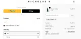Nicholas K coupon verification screenshot