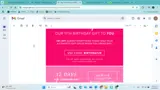 BIRTHDAY20 coupon verification screenshot