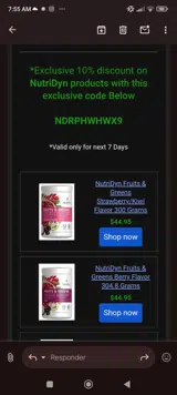 Sports15 coupon verification screenshot