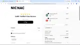 Nic Nac Naturals coupon verification screenshot