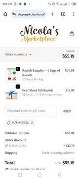 Summer23 coupon verification screenshot
