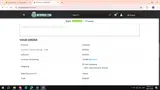 NICOPROF coupon verification screenshot