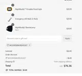 MOUNTAINGIRLVIOLET coupon verification screenshot