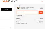 WELCOME coupon verification screenshot
