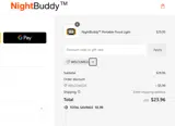 WELCOME20 coupon verification screenshot
