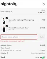 mysterydiscount coupon verification screenshot