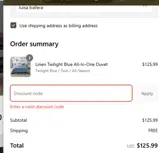 CLAIRE15 coupon verification screenshot