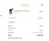 ND15 coupon verification screenshot
