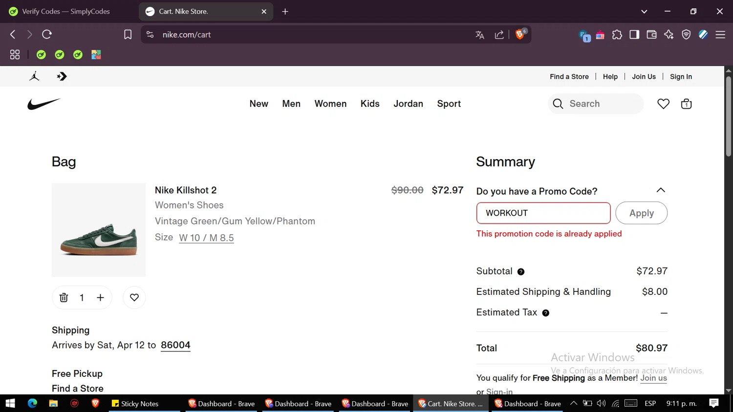 Nike Com Nike Online Store Promo Code 2024 Nike Store Coupon Code - Main Image