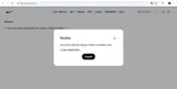 Nike Factory Store coupon verification screenshot