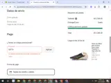 Nike Factory Store coupon verification screenshot