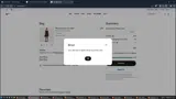 Nike Factory Store coupon verification screenshot