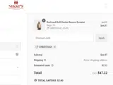 CHRISTMAS coupon verification screenshot