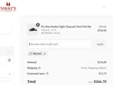PROMO coupon verification screenshot