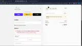 Bags25 coupon verification screenshot