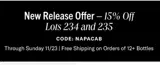 napacab coupon verification screenshot