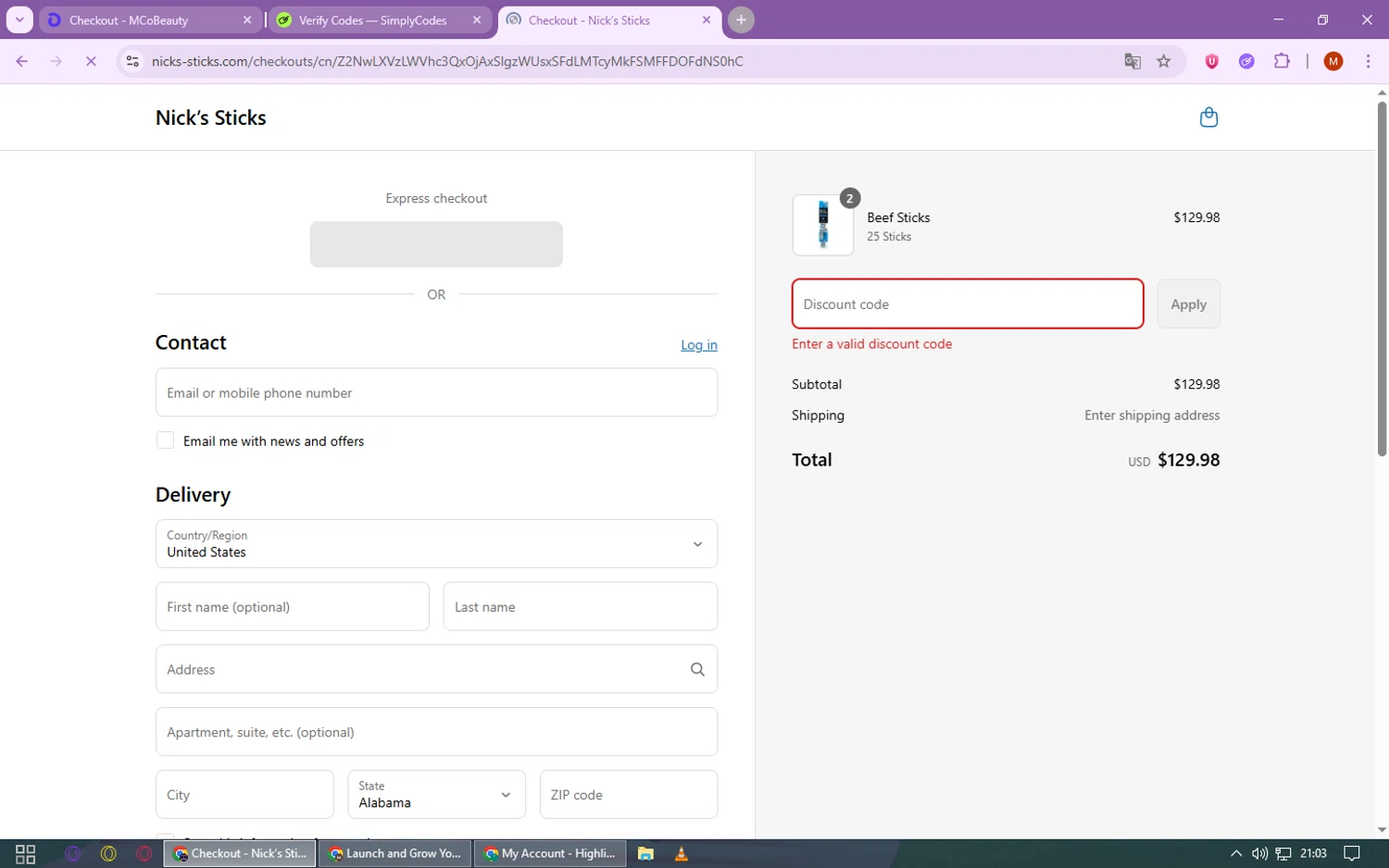 Ninjachat.ai promo code screenshot showing code AI25 applied at Ninjachat.ai checkout page. Uploaded by SimplyCodes community member FrugalSaver5213 on Jul 1, 2025