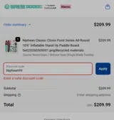 Niphean99 coupon verification screenshot