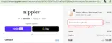 NIPPIES coupon verification screenshot