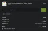 DADROCKS coupon verification screenshot