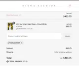 Niswa Fashion coupon verification screenshot