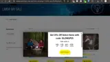 GLOWUP25 coupon verification screenshot