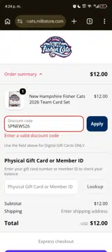 Nitrado coupon verification screenshot