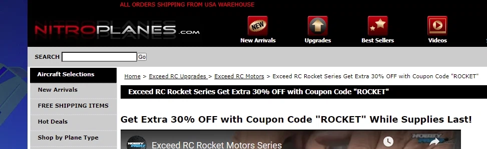 NitroPlanes checkout page showing NitroPlanes promo code box | Screenshot taken by SimplyCodes community member on Aug 20, 2021