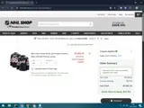 New Jersey Devils Shop coupon verification screenshot