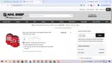 New Jersey Devils Shop coupon verification screenshot
