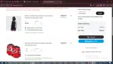 New Jersey Devils Shop coupon verification screenshot