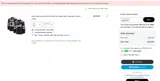 New Jersey Devils Shop coupon verification screenshot