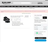 New Jersey Devils Shop coupon verification screenshot