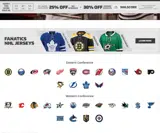 New Jersey Devils Shop coupon verification screenshot