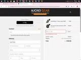 Njord Gear coupon verification screenshot