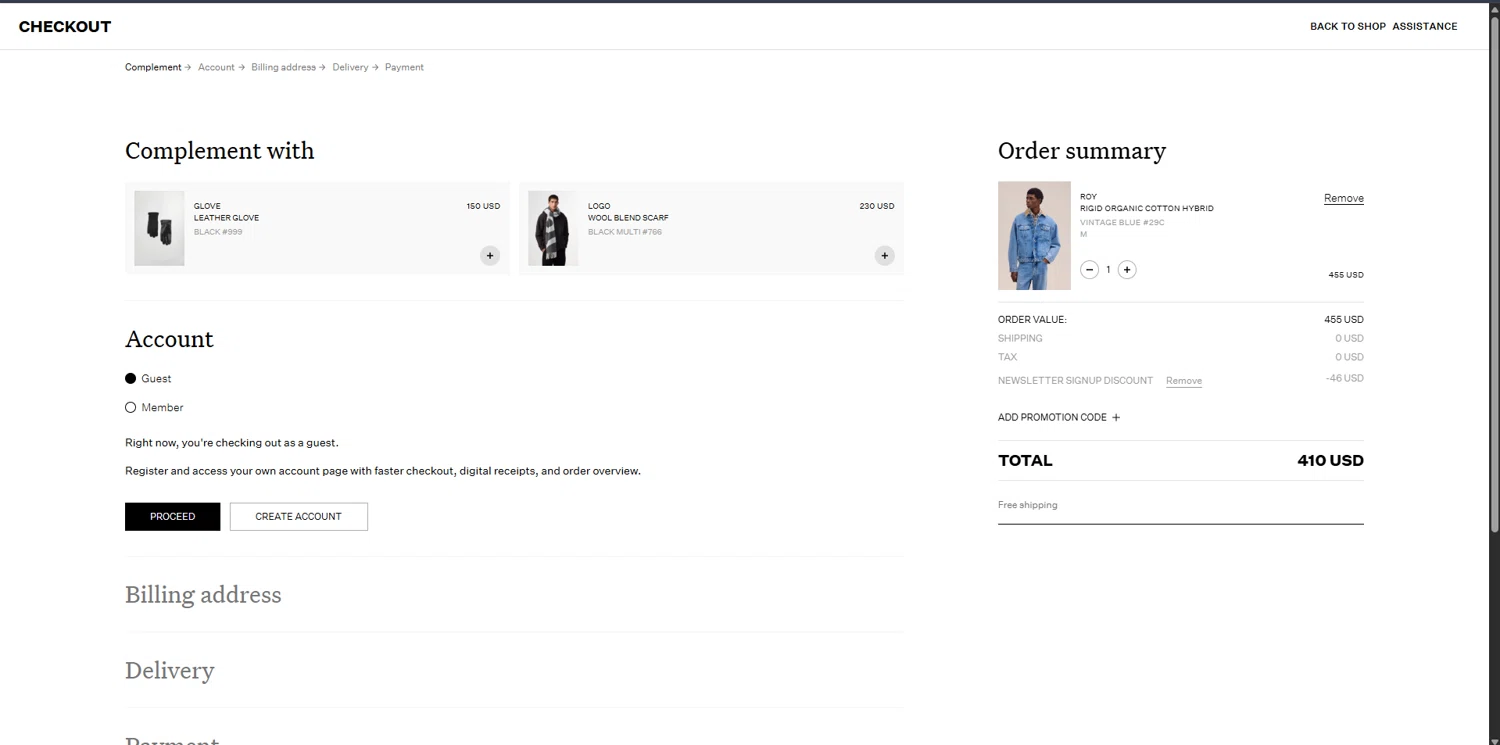 NN07 checkout page showing NN07 promo code box | Screenshot taken by SimplyCodes community member on Feb 18, 2026