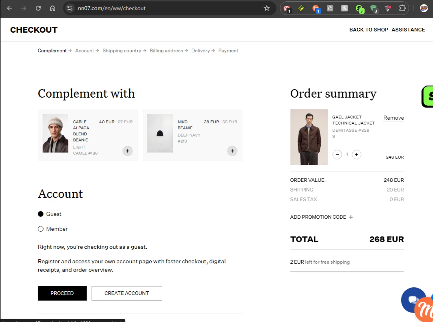 NN07 promo code screenshot showing code SS25BOXING10 applied at NN07 checkout page. Uploaded by SimplyCodes community member couponcheck02 on Dec 26, 2025
